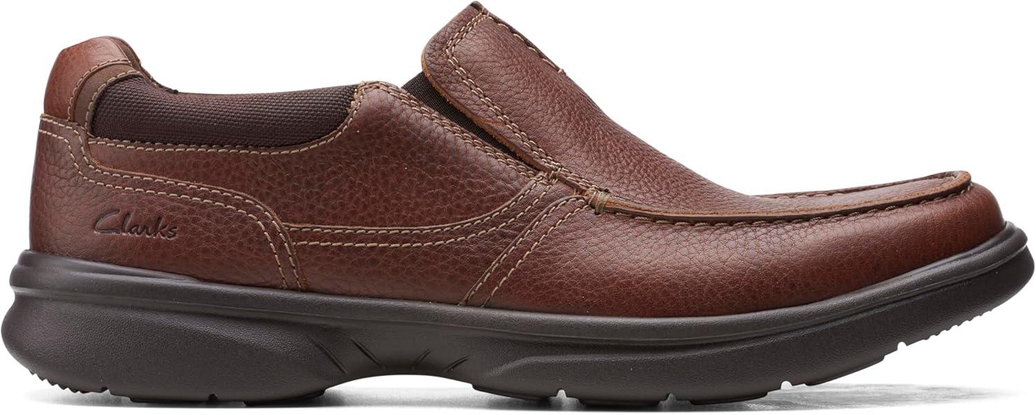 imageClarks Mens Bradley FreeTan Tumbled Leather