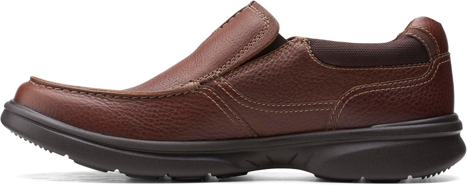 imageClarks Mens Bradley FreeTan Tumbled Leather