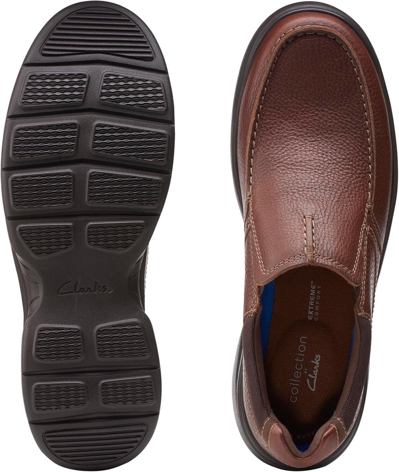 imageClarks Mens Bradley FreeTan Tumbled Leather