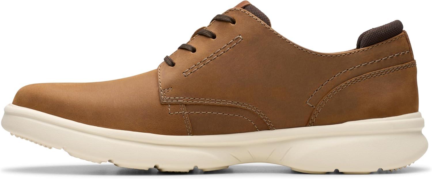 imageClarks Mens Bradley Plain OxfordLight Brown