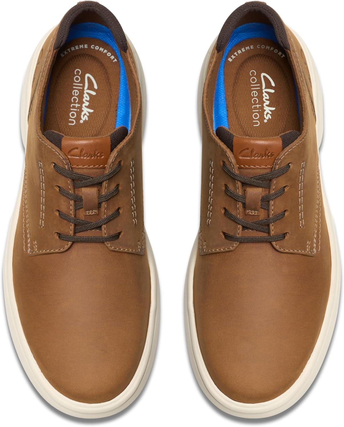 imageClarks Mens Bradley Plain OxfordLight Brown