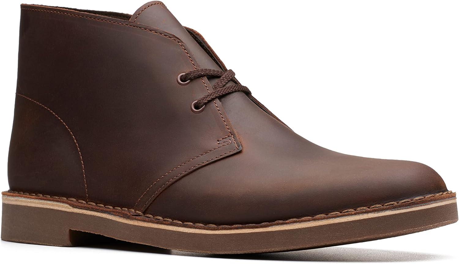 imageClarks Mens Bushacre 2 Chukka BootDark Brown