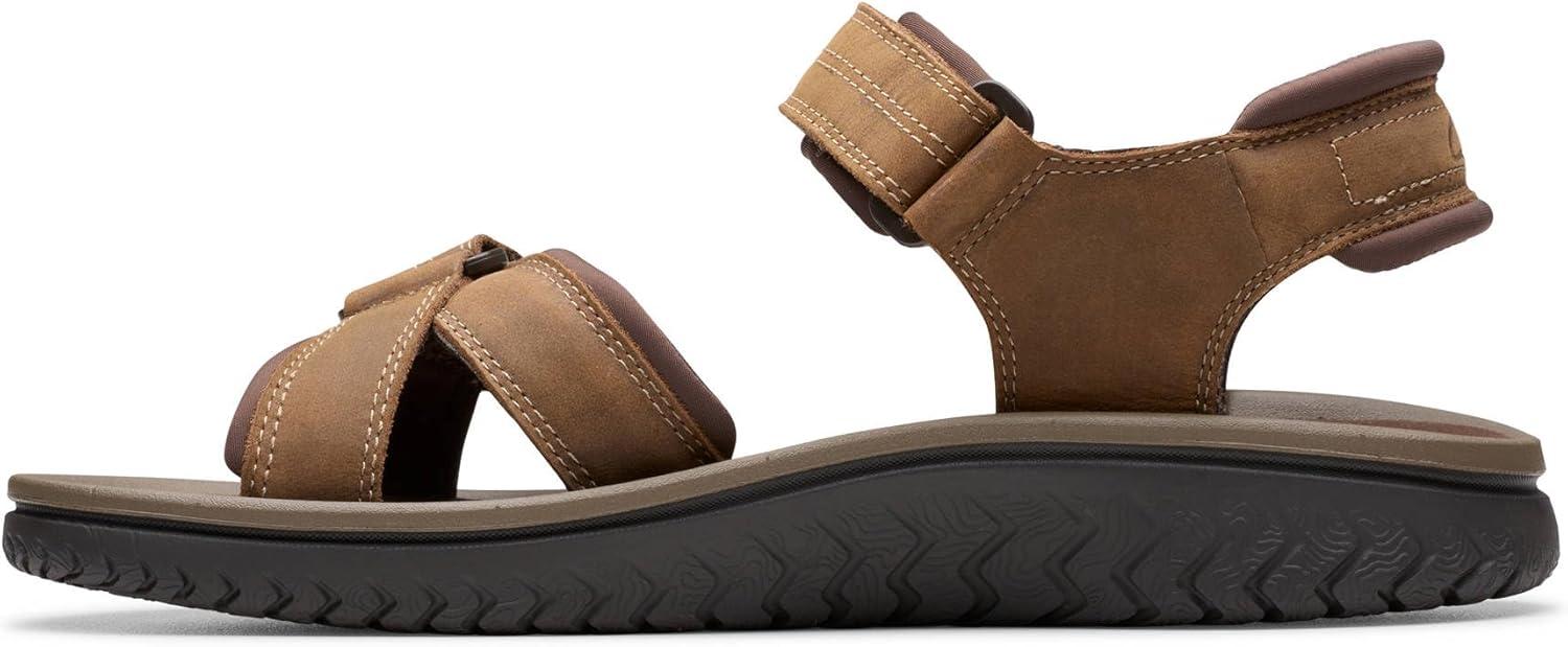 imageClarks Mens Casual Sport SandalBeeswax Leather