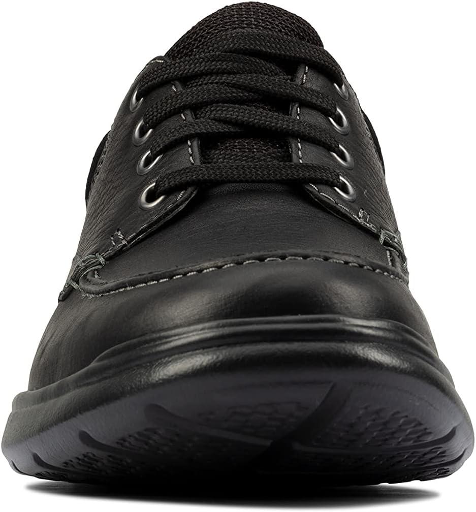 imageClarks Mens Cotrell Edge Oxford ShoesBlack Oily Leather