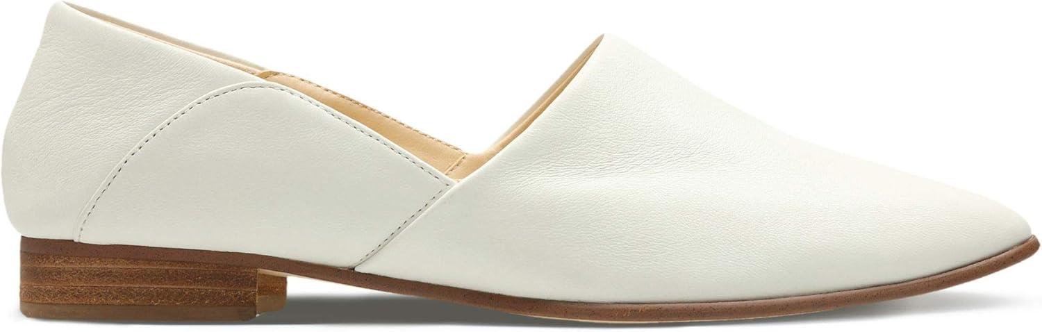 imageClarks Mens Cotrell Free LoaferWhite White Leather White Leather