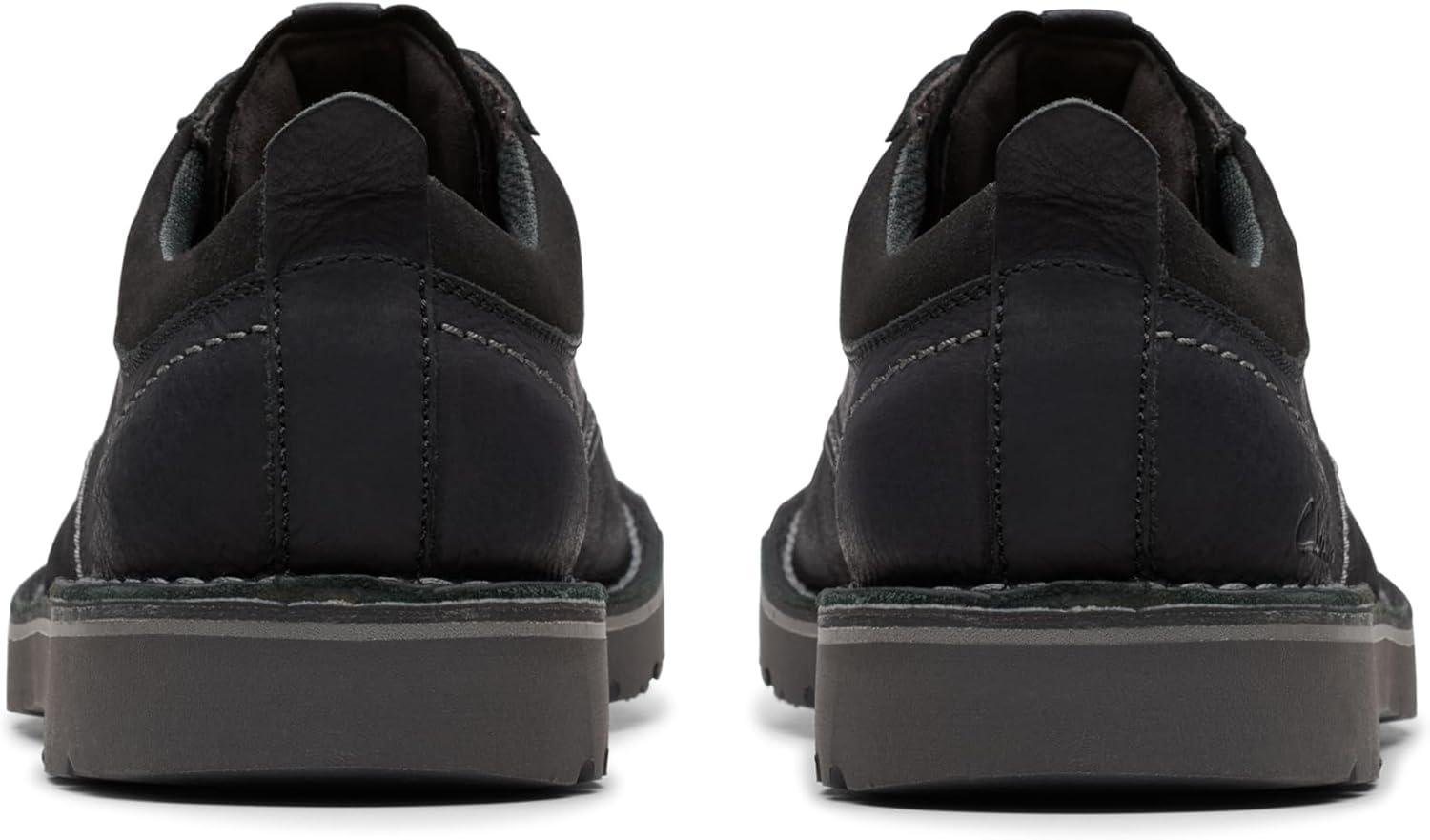 imageClarks Mens Eastridge Low OxfordsBlack Leather