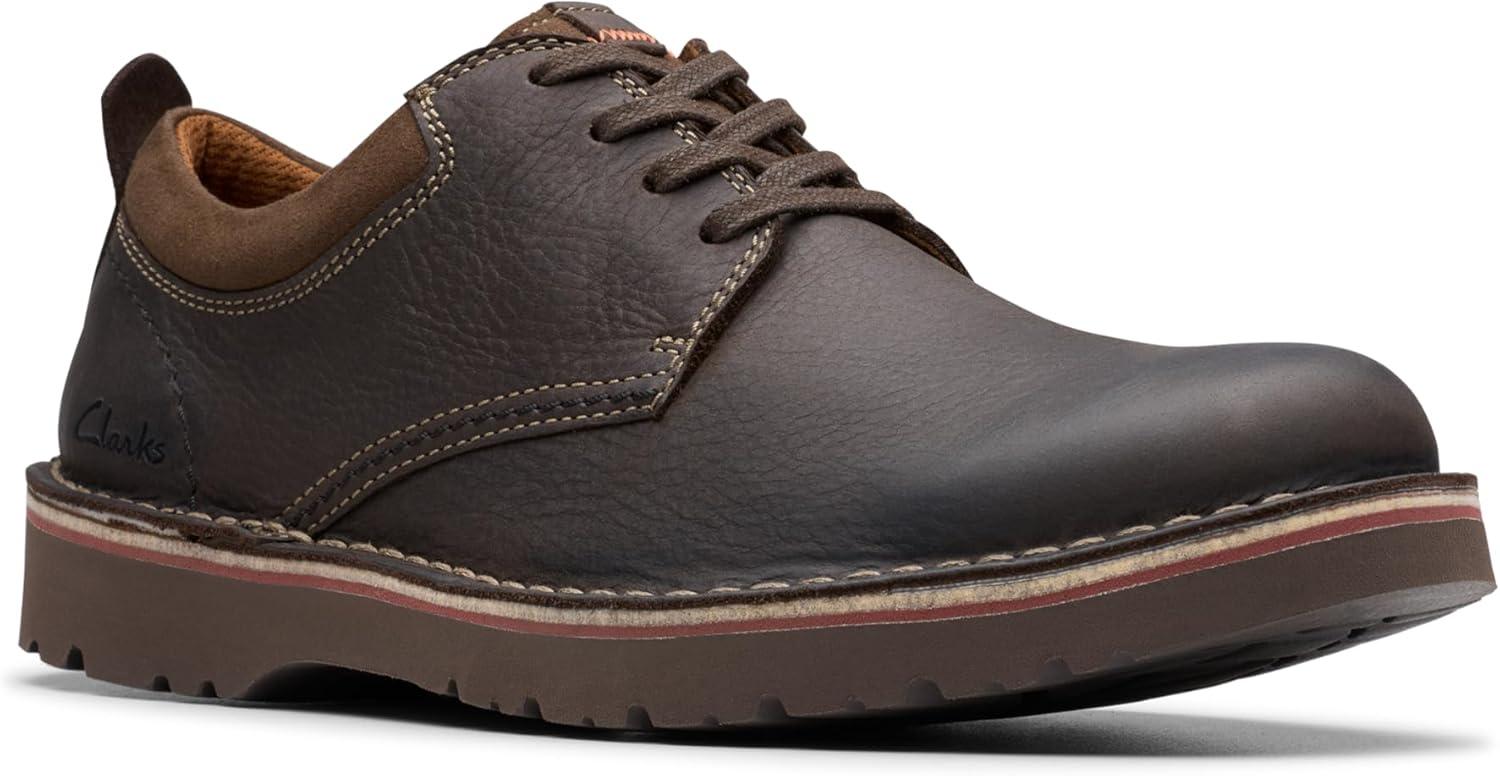 imageClarks Mens Eastridge Low OxfordsDark Brown
