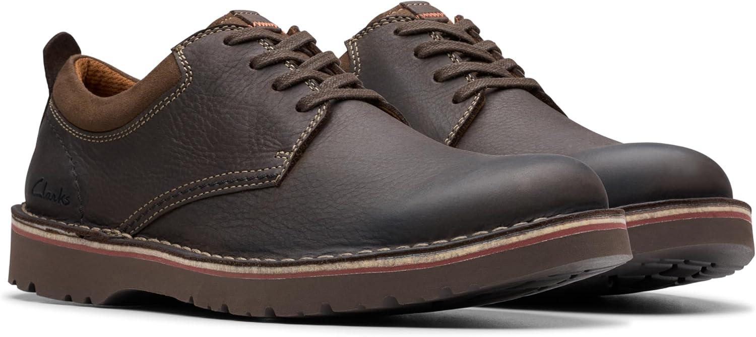 imageClarks Mens Eastridge Low OxfordsDark Brown