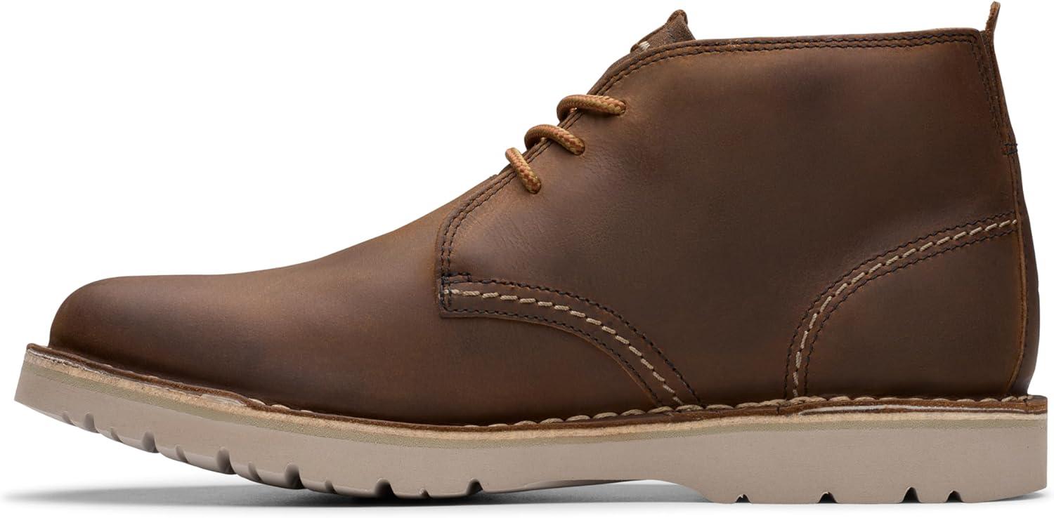 imageClarks Mens Eastridge Mid Chukka BootBeeswax Le
