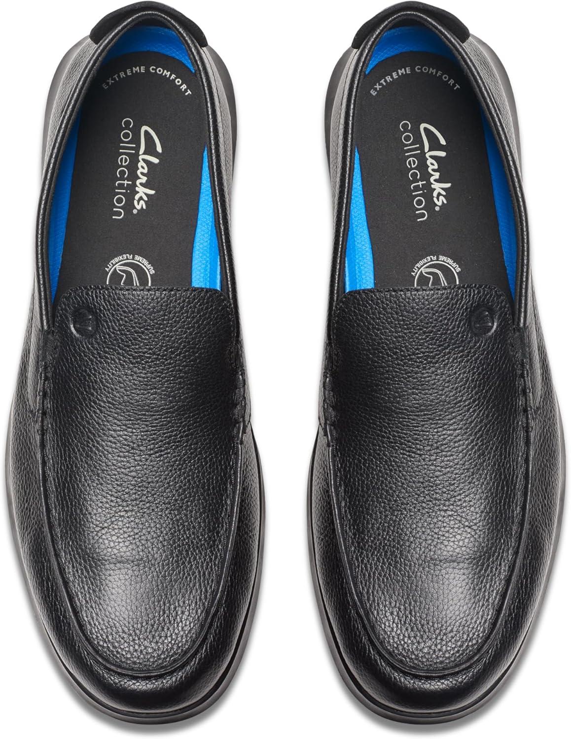 imageClarks Mens Flexway StepBlack Leather