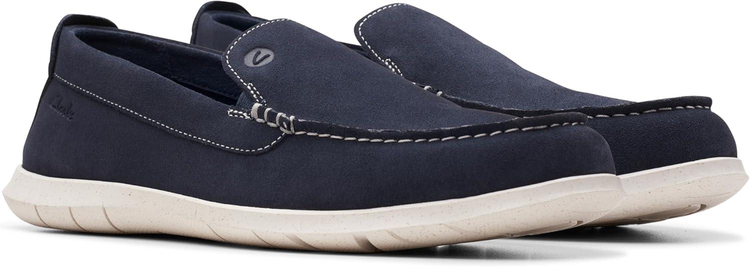 imageClarks Mens Flexway StepNavy Suede