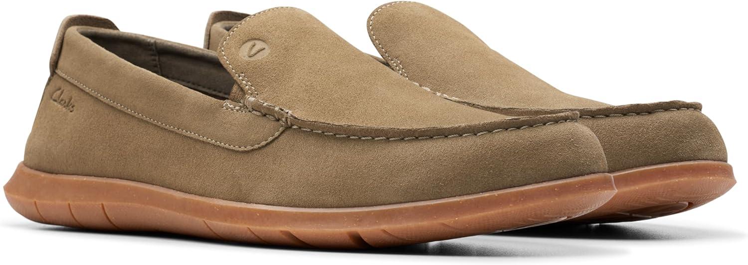 imageClarks Mens Flexway StepOlive Suede