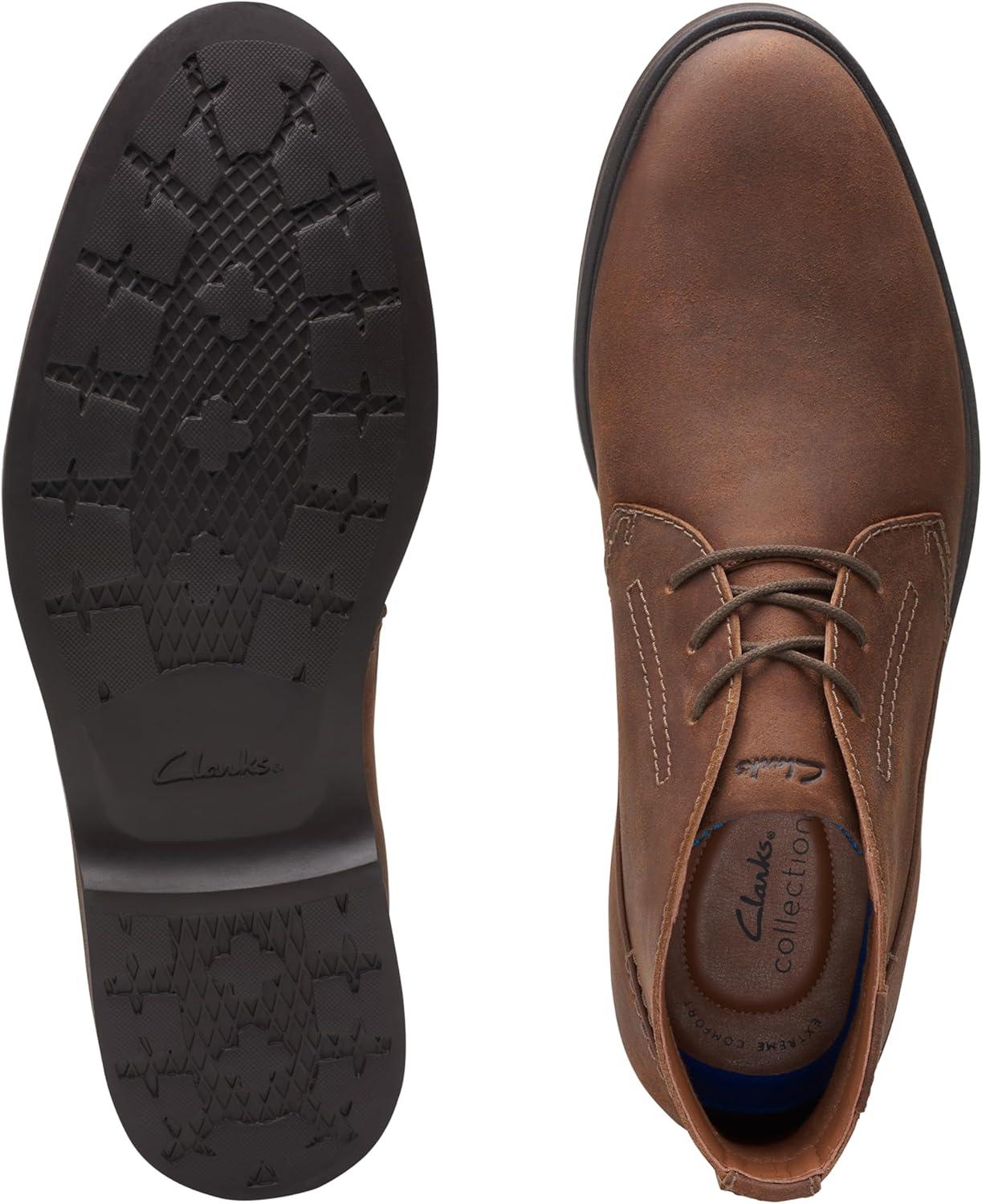 imageClarks Mens Malwood Top Chukka BootCola Suede