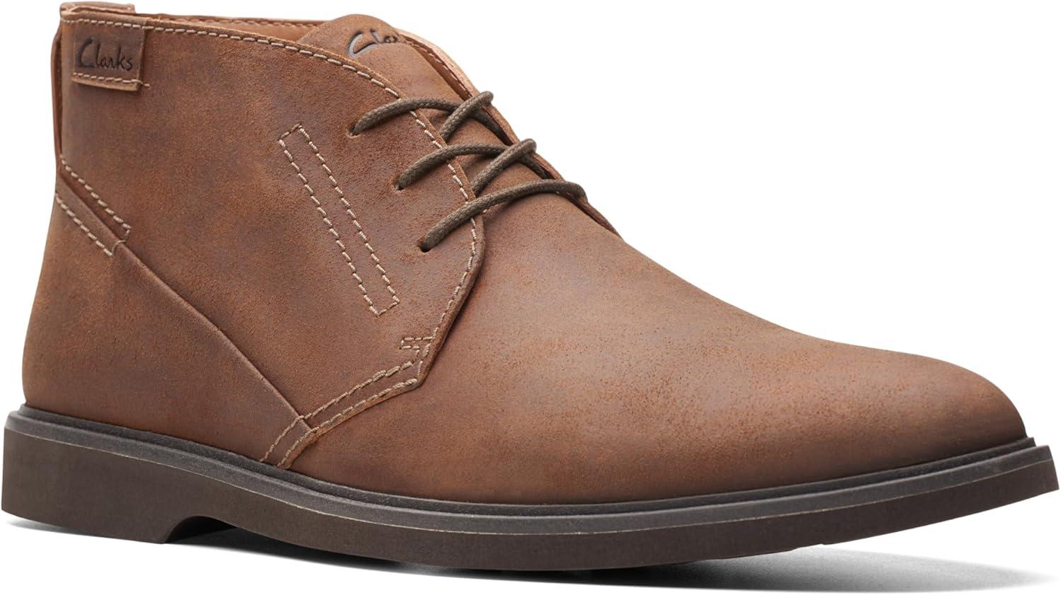 imageClarks Mens Malwood Top Chukka BootCola Suede