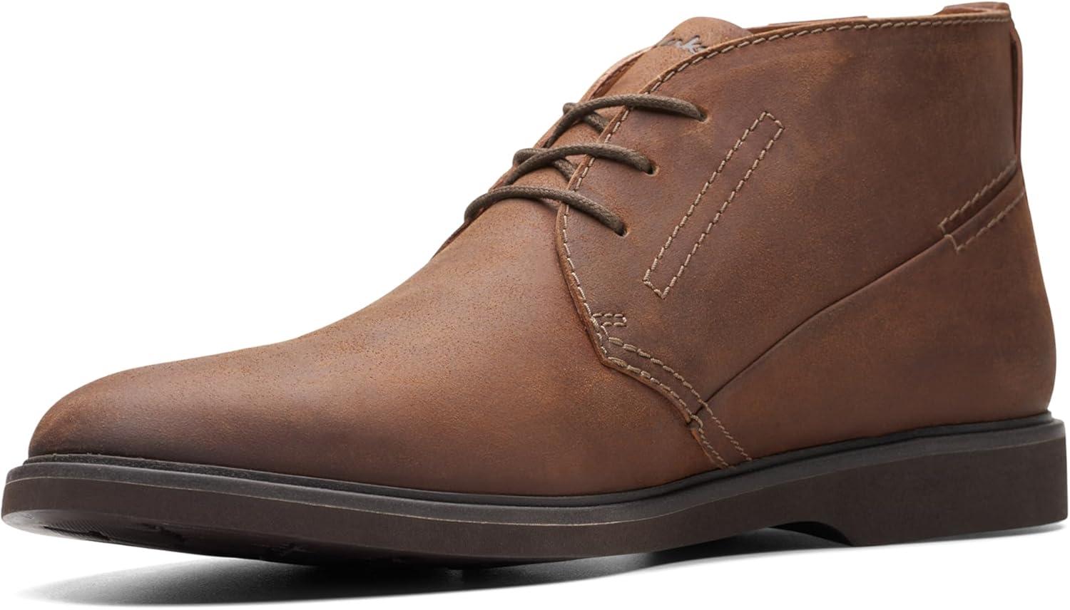 imageClarks Mens Malwood Top Chukka BootCola Suede