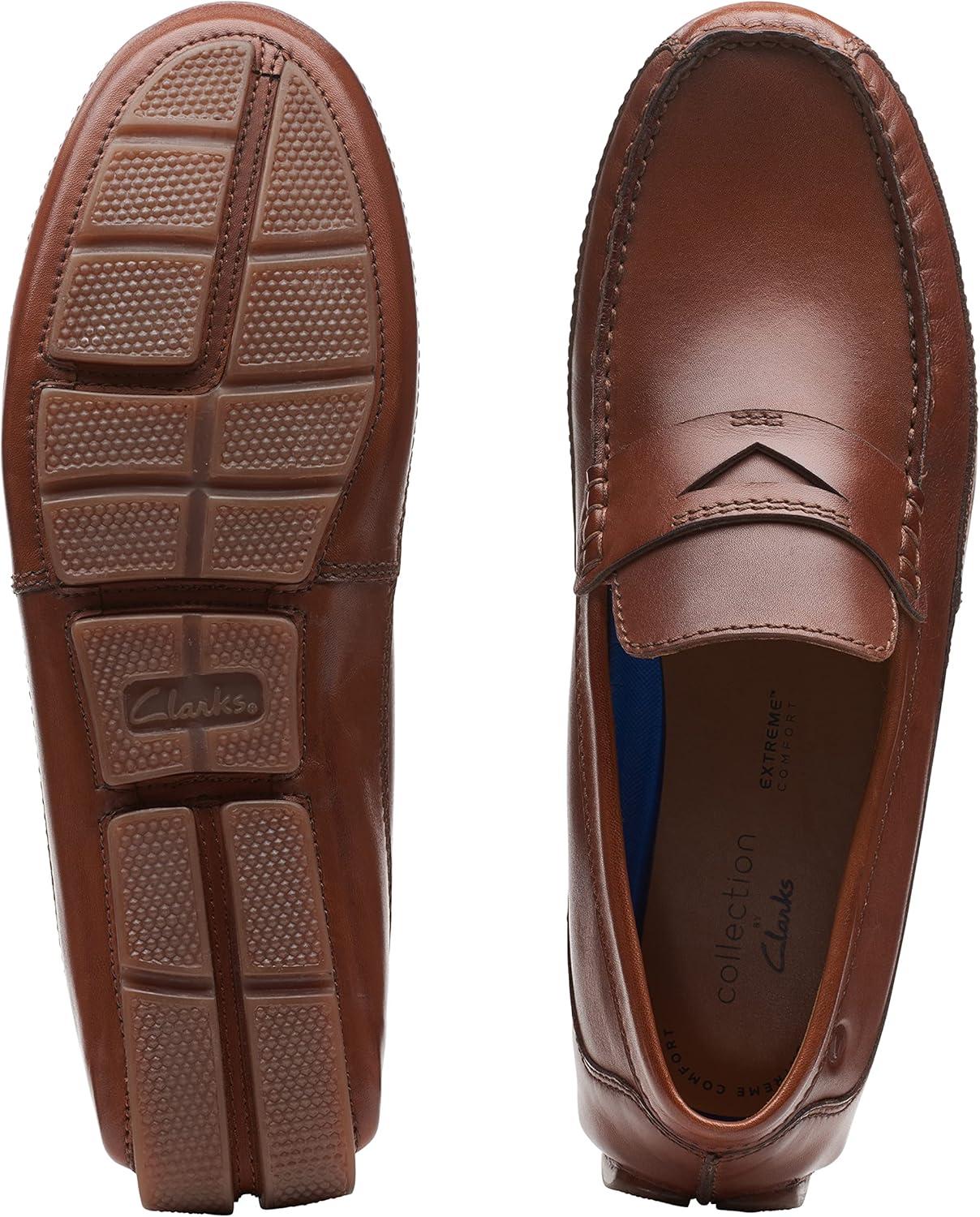 imageClarks Mens MoccasinDark Tan Lea