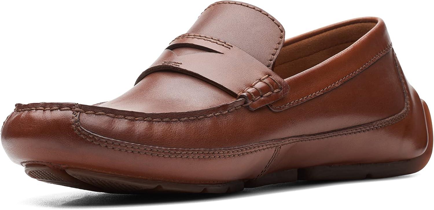 imageClarks Mens MoccasinDark Tan Lea