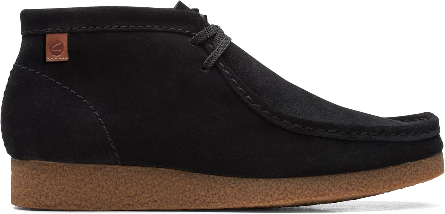 imageClarks Mens Shacre BootsBlack Suede