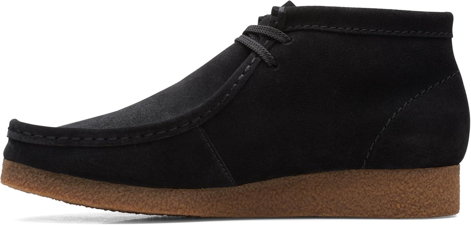imageClarks Mens Shacre BootsBlack Suede