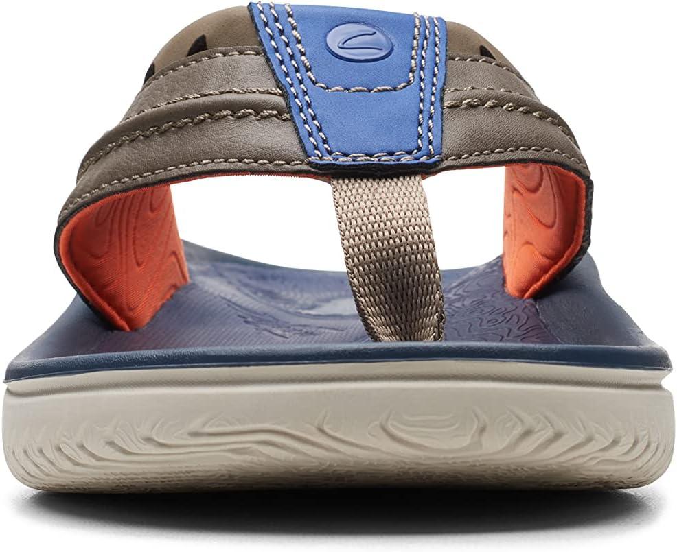 imageClarks Mens Slide FlipFlopDesert Synthetic
