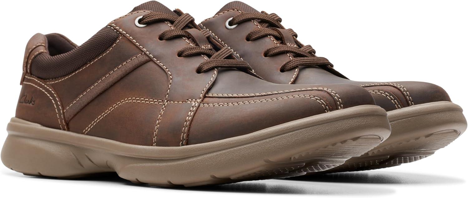 imageClarks Mens SneakerBeeswax Leather