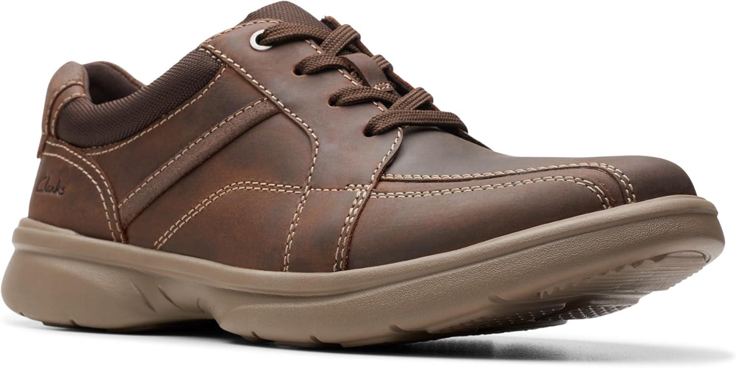 imageClarks Mens SneakerBeeswax Leather