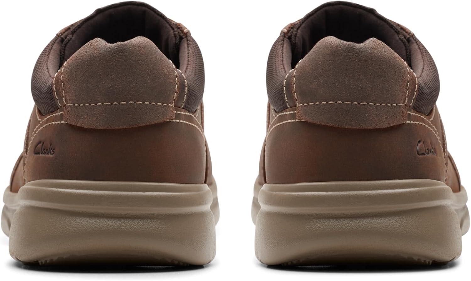 imageClarks Mens SneakerBeeswax Leather