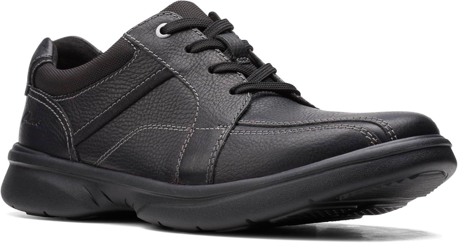 imageClarks Mens SneakerBlack Tumbled