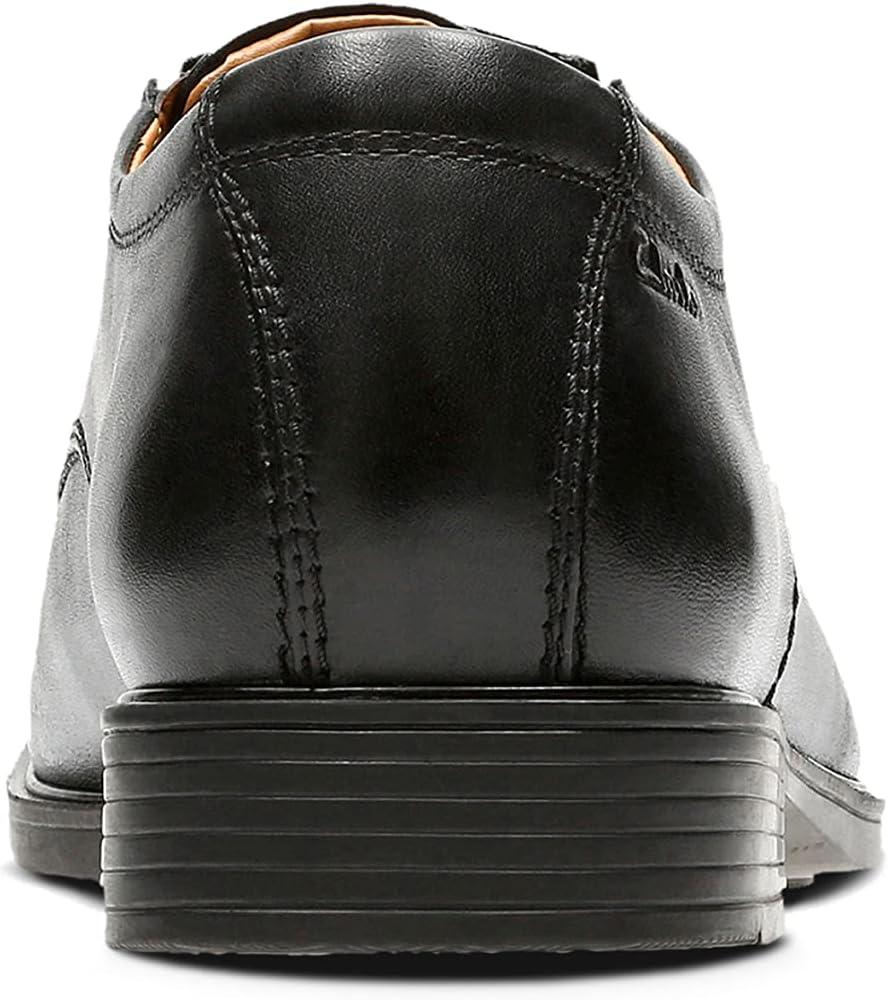 imageClarks Mens Tilden Cap Oxford ShoesBlack Black Leather