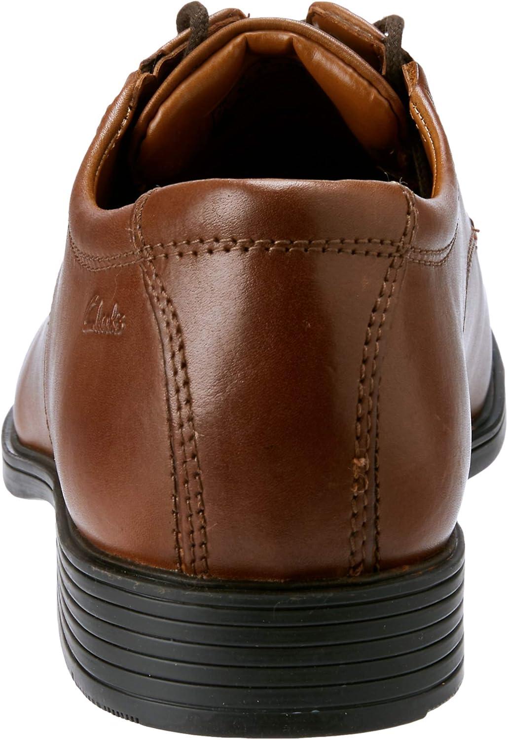 imageClarks Mens Tilden Cap Oxford ShoesLight Brown