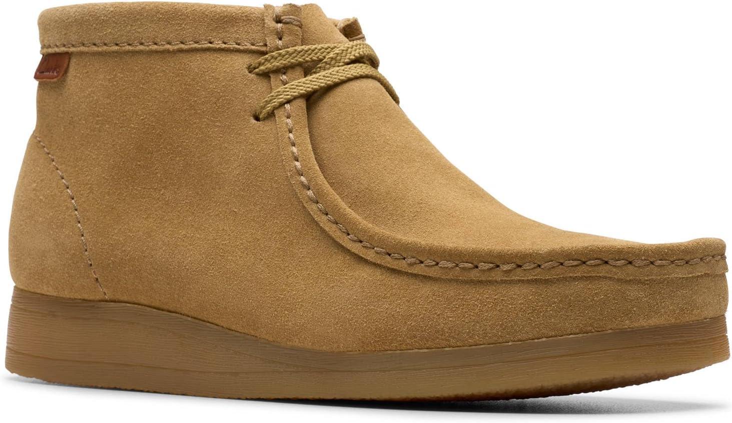 imageClarks Mens Wallaston Boot OxfordDark Sand Suede