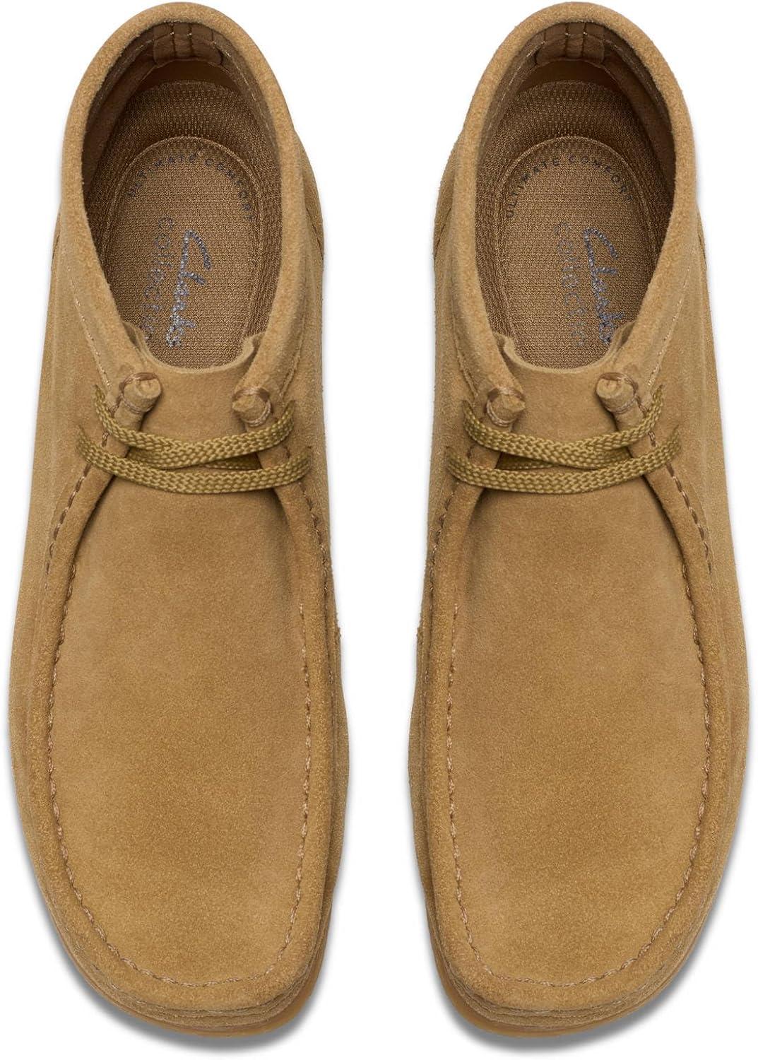 imageClarks Mens Wallaston Boot OxfordDark Sand Suede