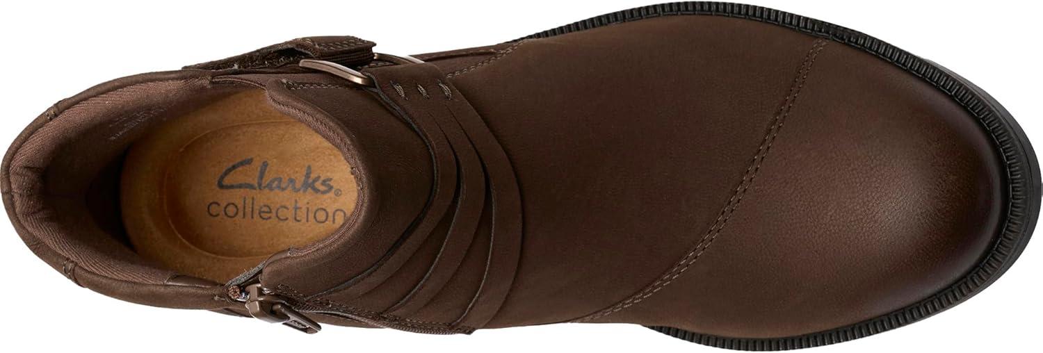 imageClarks Womens Adalynn Faye Ankle BootMushroom Nubuck