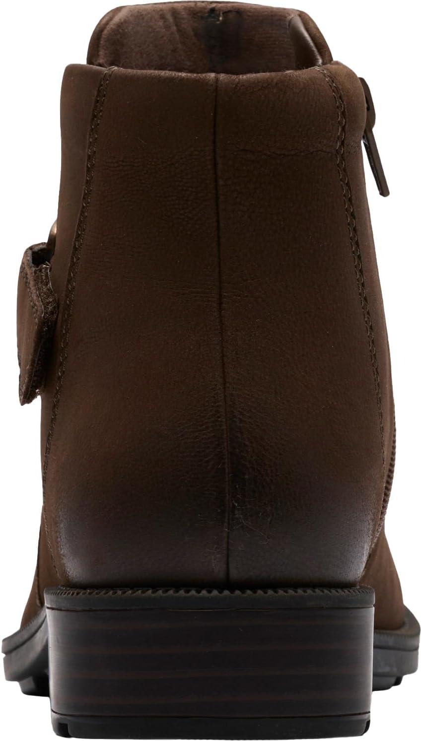 imageClarks Womens Adalynn Faye Ankle BootMushroom Nubuck