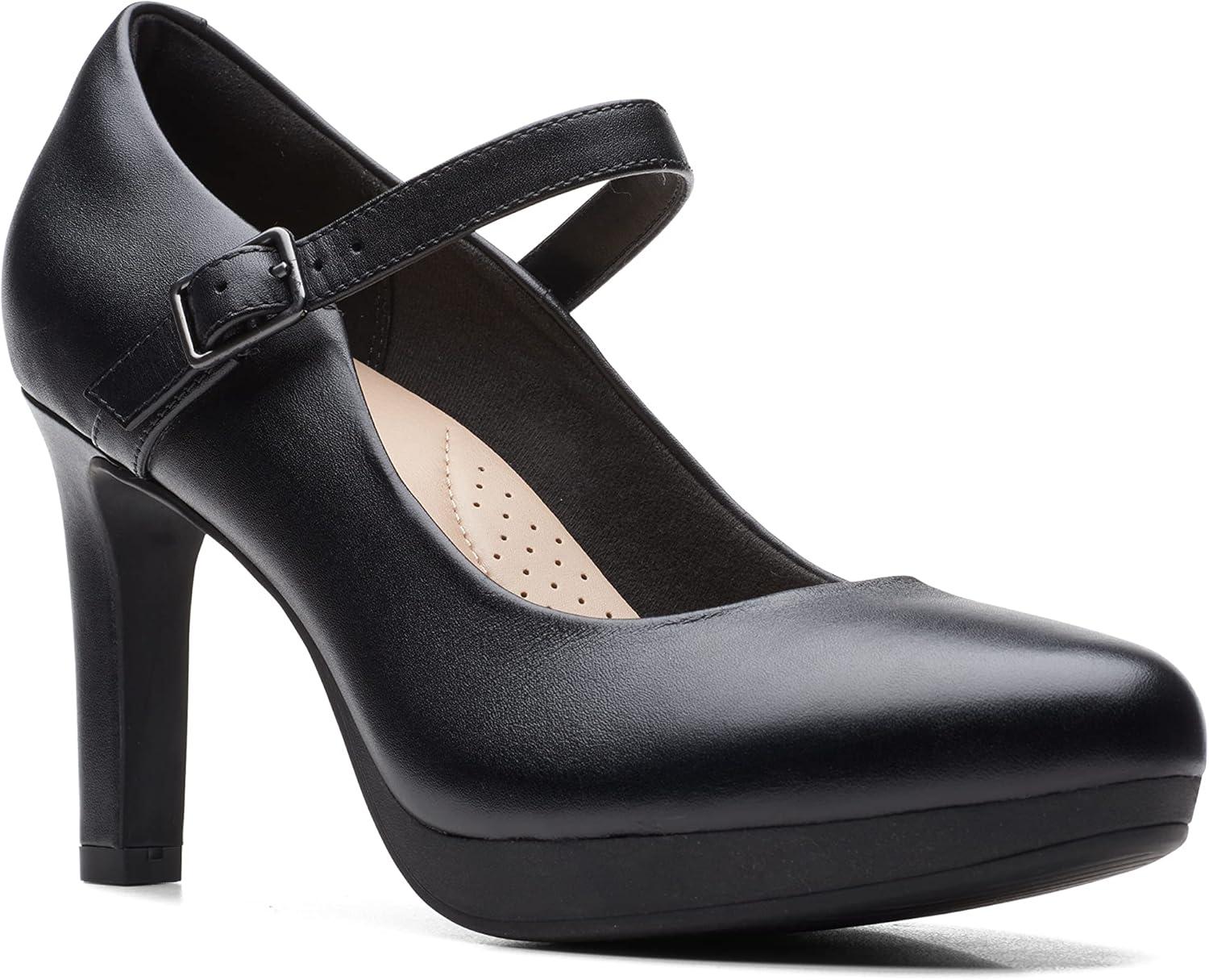 imageClarks Womens Ambyr Joy PumpBlack Leather