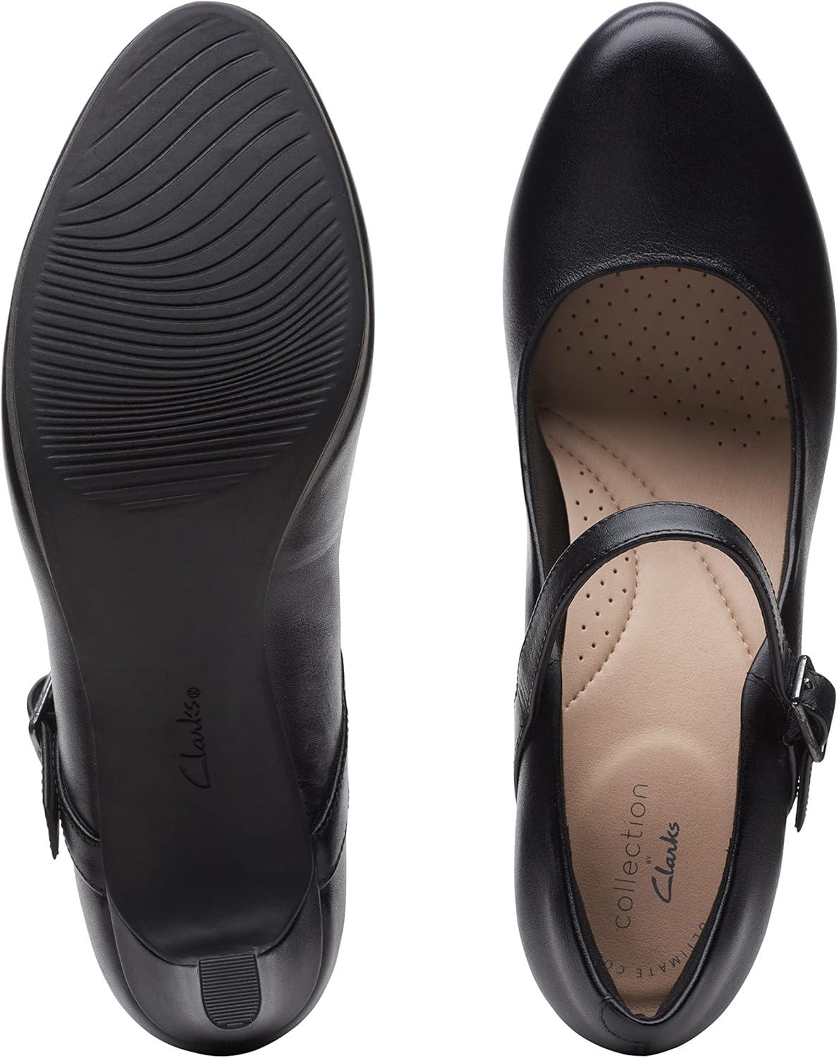 imageClarks Womens Ambyr Joy PumpBlack Leather