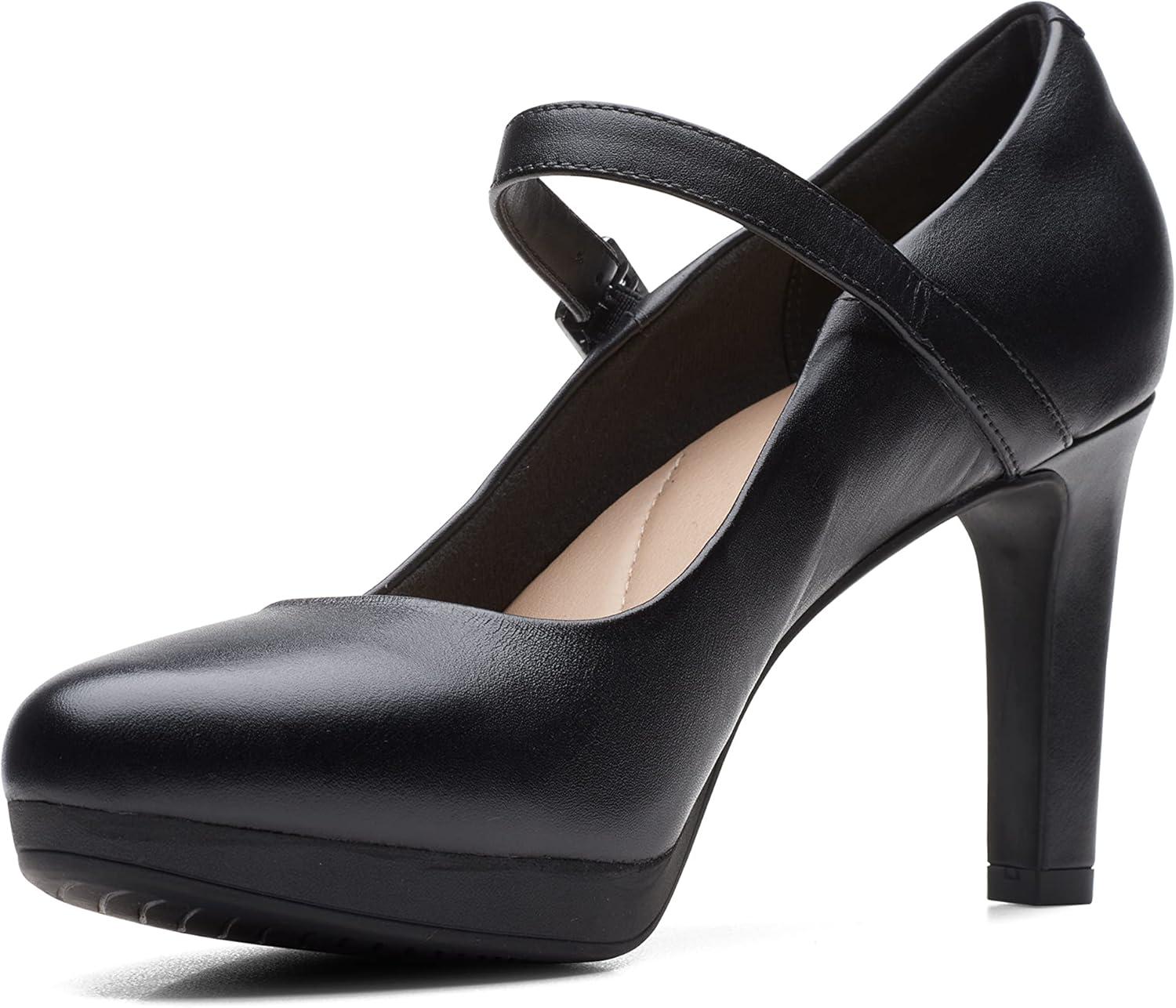 imageClarks Womens Ambyr Joy PumpBlack Leather