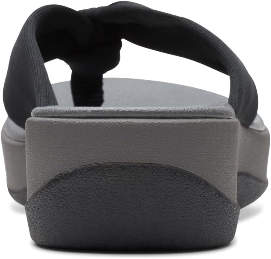 imageClarks Womens Arla Glison Flip FlopBlack Fabric