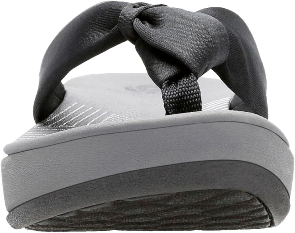 imageClarks Womens Arla Glison Flip FlopBlack Fabric