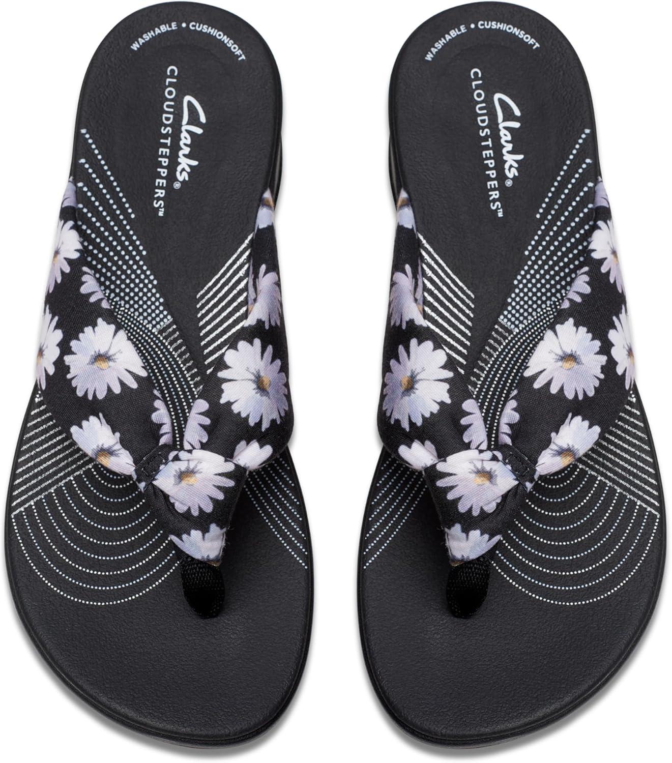 imageClarks Womens Arla Glison Flip FlopBlack Multi