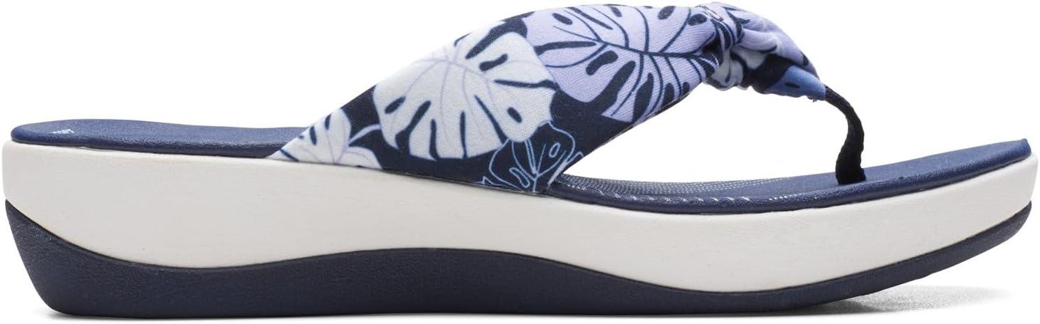 imageClarks Womens Arla Glison Flip FlopBlue Floral