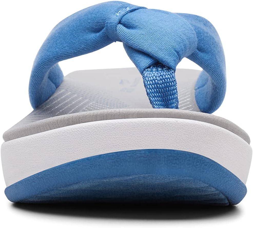 imageClarks Womens Arla Glison Flip FlopBlue Mid Blue Mid Blue