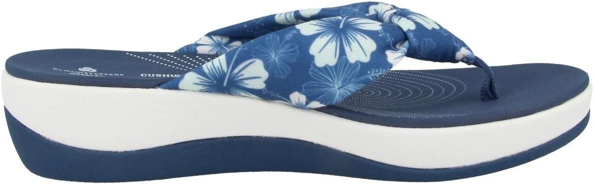 imageClarks Womens Arla Glison Flip FlopBlue Textile W Multi Flowers