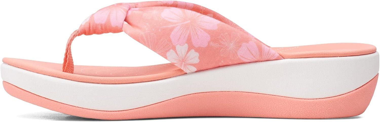 imageClarks Womens Arla Glison Flip FlopDark Peach