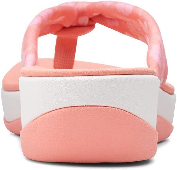 imageClarks Womens Arla Glison Flip FlopDark Peach