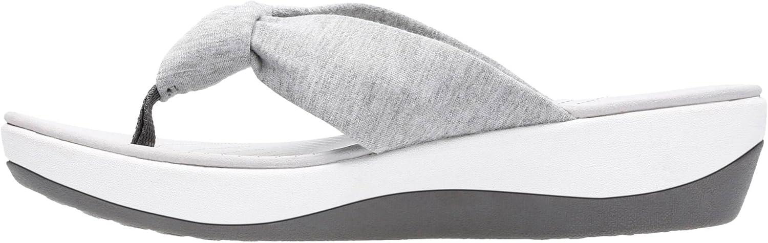 imageClarks Womens Arla Glison Flip FlopGrey Fabric