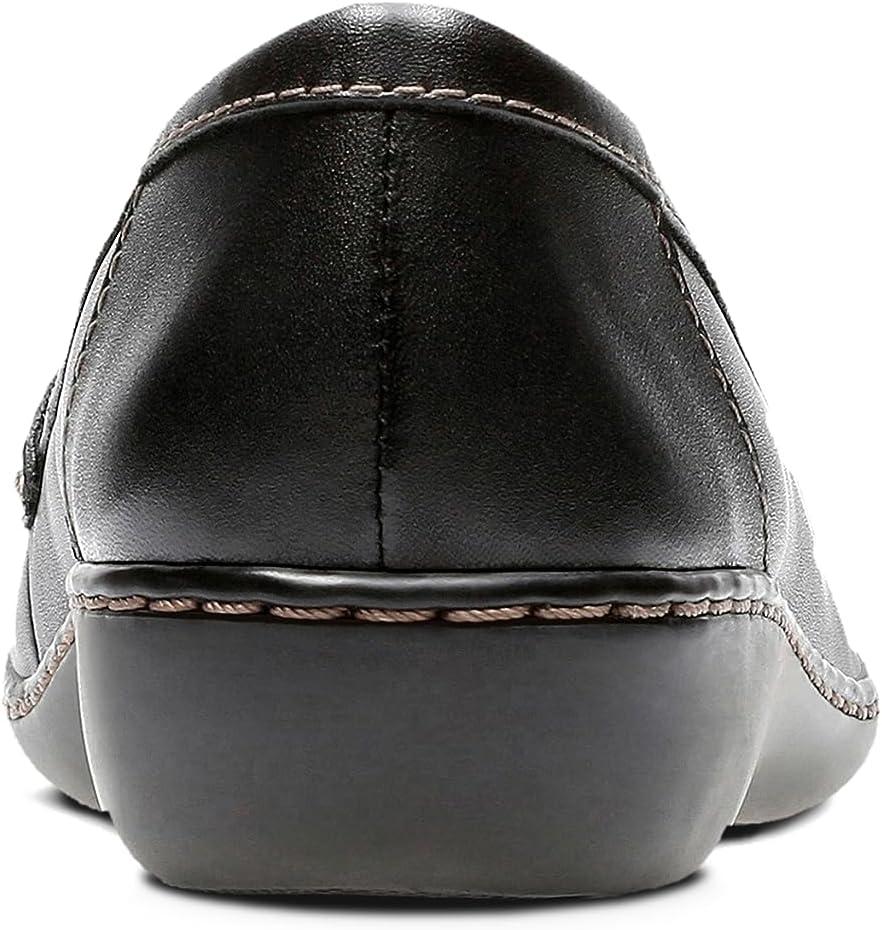 imageClarks Womens Ashland Bubble Slip On LoafersBlack