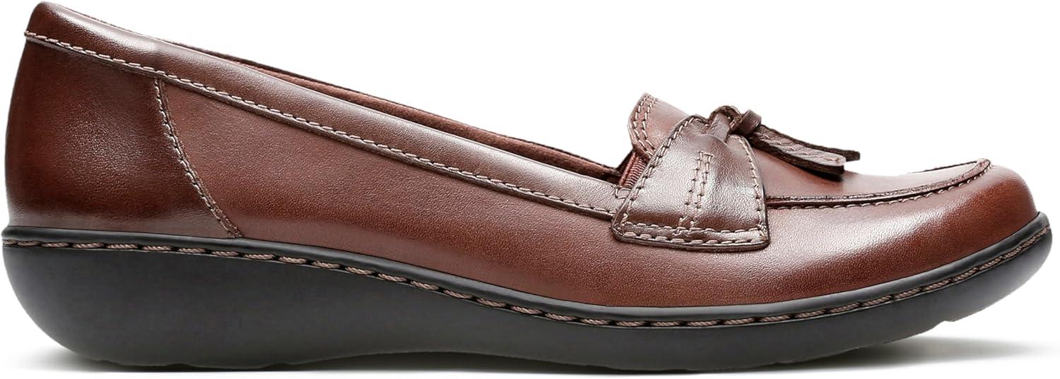 imageClarks Womens Ashland Bubble Slip On LoafersBrown Multi