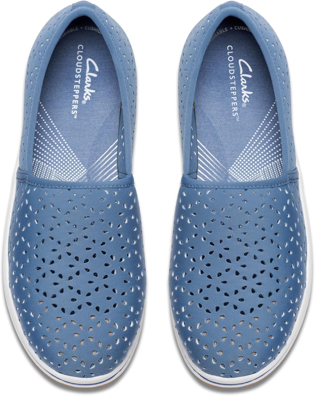 imageClarks Womens Breeze EmilyLoaferBlue Textile
