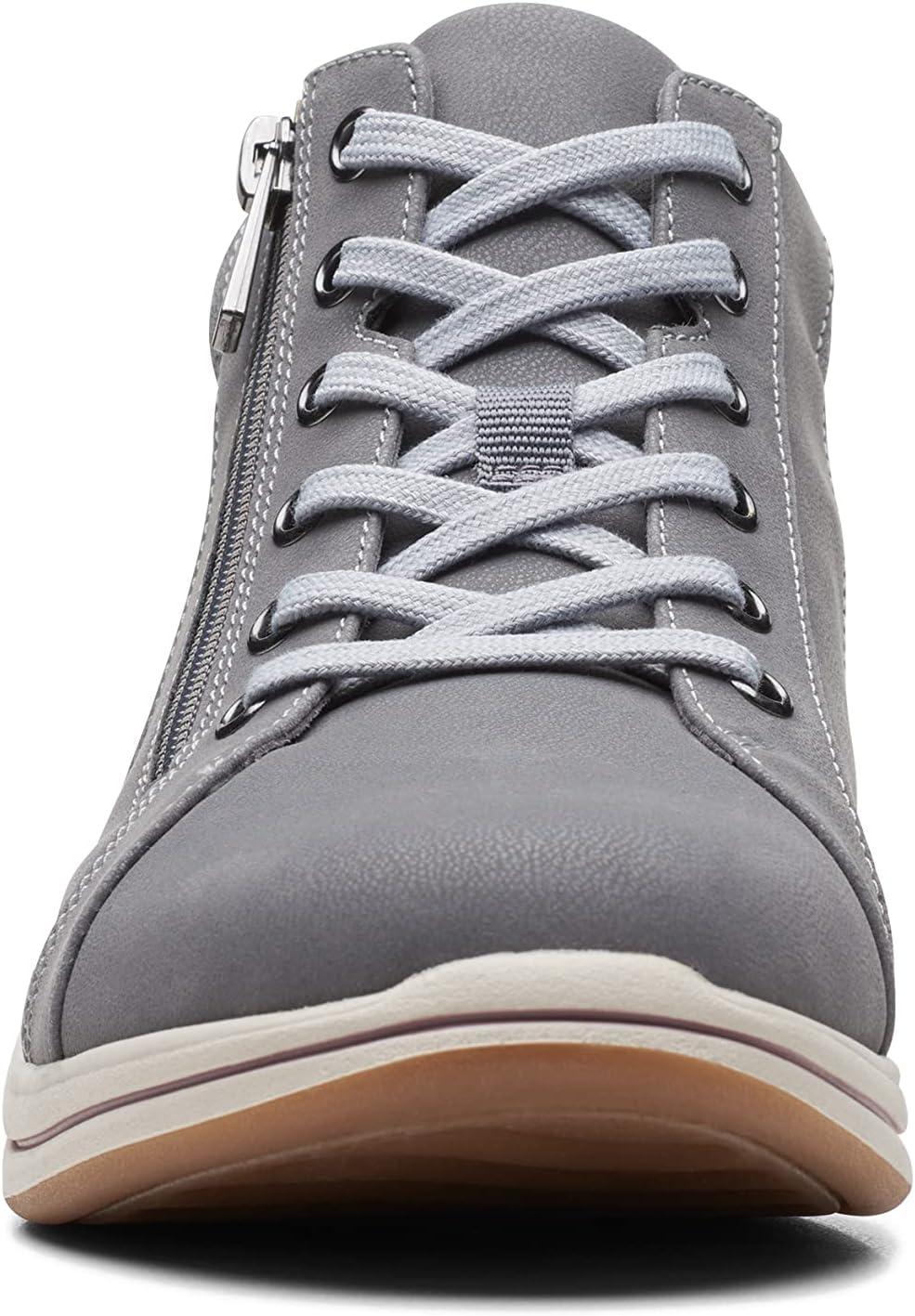 imageClarks Womens Breeze Glide Cloudsteppers Ankle BootDark Grey